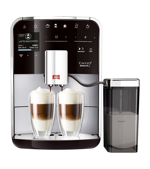 Barista TS Smart® Plnoautomatický kávovar - stříbrný MELITTA 6761416